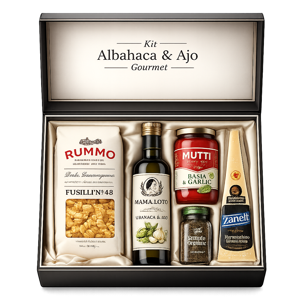 Kit Albahaca & Ajo Gourmet
